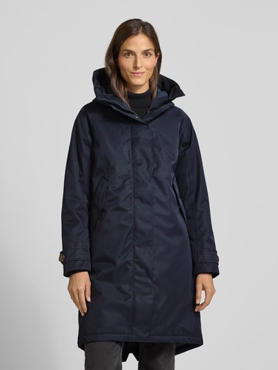 Didriksons Parka met capuchon, model 'LUNA' Donkerblauw - 4