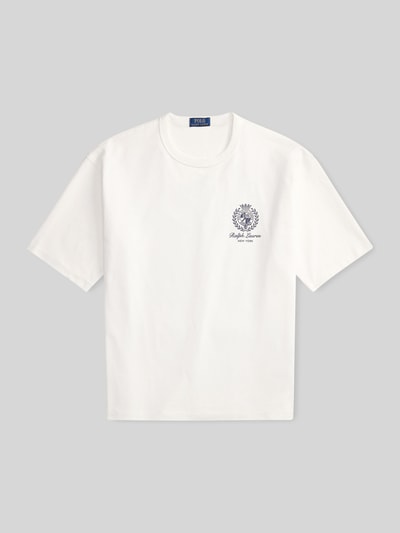 Polo Ralph Lauren Regular Fit T-Shirt aus reiner Baumwolle Weiss 2
