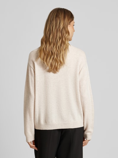 Christian Berg Woman Gebreide pullover met ribboorden Beige gemêleerd - 5