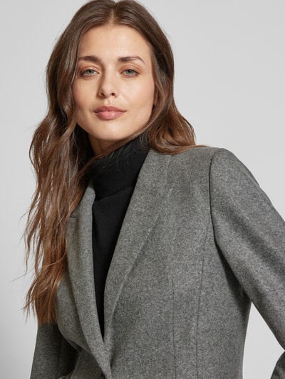 Luisa Cerano Blazer mit Reverskragen Dunkelgrau Melange 3