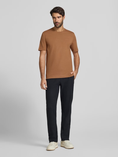 bugatti Sweatpants mit elastischem Bund und Tunnelzug Anthrazit 1