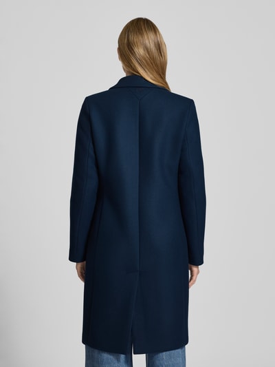 Tommy Hilfiger Regular Fit Mantel aus Woll-Mix mit Kaschmir-Anteil Marine 5