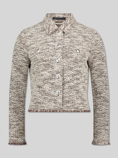 Betty Barclay Regular Fit Kurzblazer aus Baumwoll-Mix Beige 2