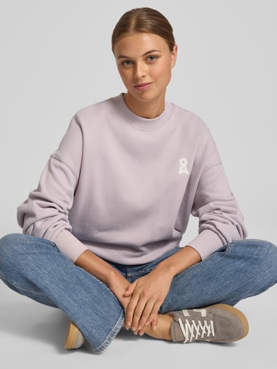 Armedangels Oversized sweatshirt van puur katoen, model 'ICONIC A ALIZAA' Mauve - 3