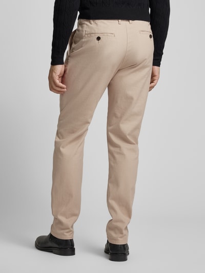 Christian Berg Men Broek met steekzakken Beige - 5