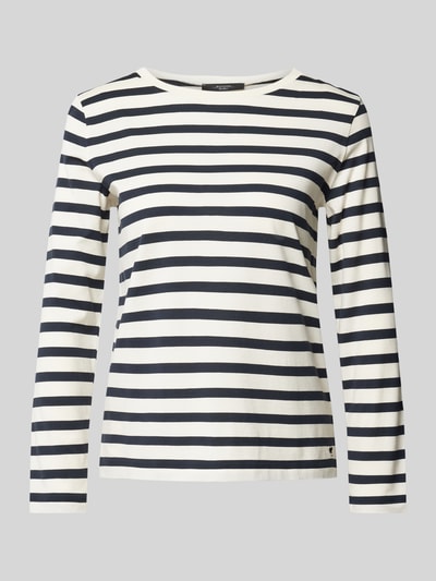 Weekend Max Mara Longsleeve mit Rundhalsausschnitt Modell 'LEIDA' Marine 2