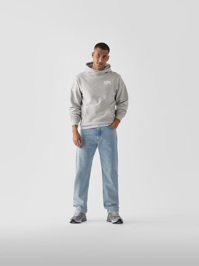 Billionaire Boys Club Hoodie mit Brand-Schriftzug Hellgrau meliert 1