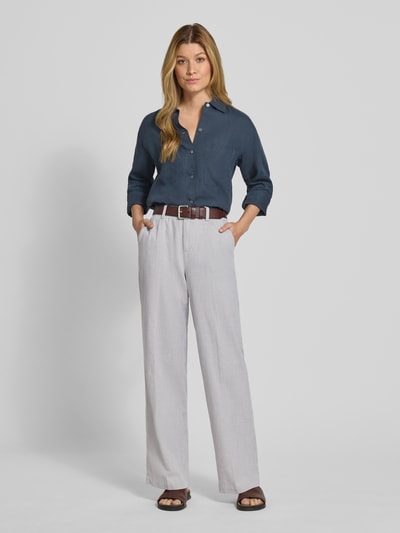 Angels Stoffen broek met persplooien, model 'Liz Jump' Lichtgrijs - 1