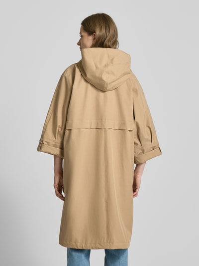 G-LAB Mantel aus Lyocell-Baumwoll-Mix mit Leinen-Anteil Modell 'MILLA II' Sand 5