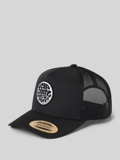 Rip Curl Trucker-pet met labelpatch, model 'CUSTOM CURVE' Zwart - 1