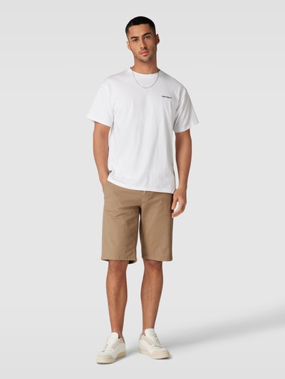 Only & Sons Chino-Shorts mit Gürtel Modell 'WILL' Beige 1