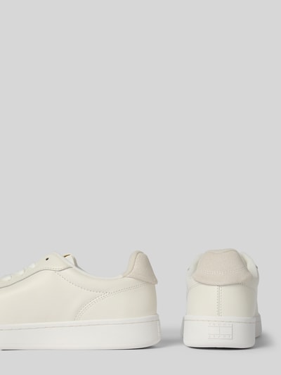 Tommy Jeans Sneakersy niskie ze skóry naturalnej model ‘ARCHIVE’ Biały 2