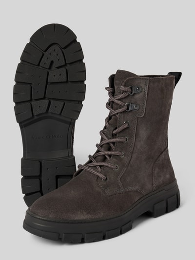 Marc O'Polo Veterlaarzen met ritssluiting, model 'JOSY' Donkergrijs - 4