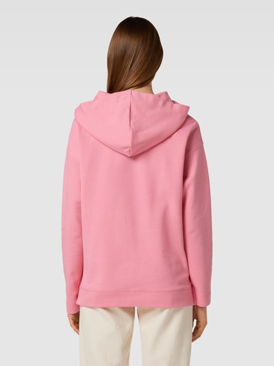 JOOP! Hoodie met labeldetails Felroze - 5