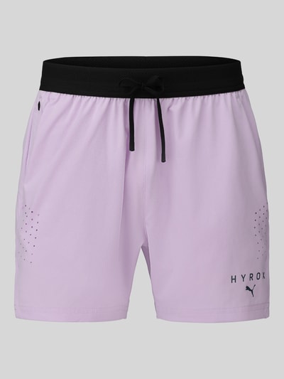 PUMA Performance Regular Fit Sportshorts mit Label-Print Lavender 2