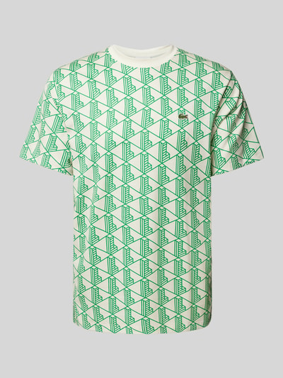 Lacoste T-Shirt mit Rundhalsausschnitt Gruen 2