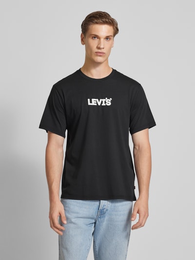 Levi's® T-Shirt mit Label-Print Black 4