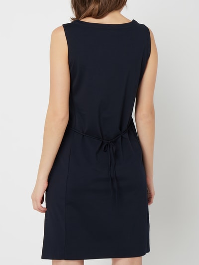 OPUS Kleid mit Taillengürtel Marineblau 5