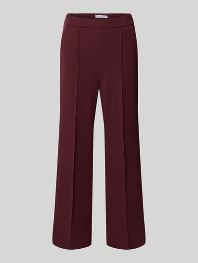 Raffaello Rossi Straight Fit Bundfaltenhose Modell 'RENEE' Bordeaux 2