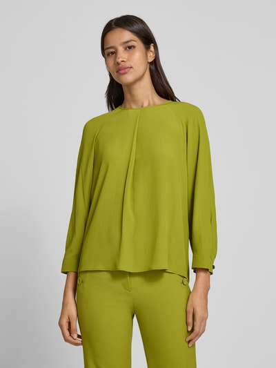 Luisa Cerano Blusenshirt mit Seiden-Anteil Neon Gruen 4