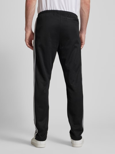 adidas Originals Slim fit sweatpants met labelstitching, model 'BECKENBAUER' Zwart - 5