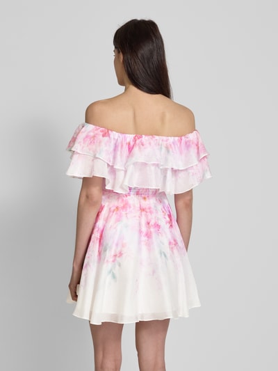 Forever New Cocktailkleid mit Volants Rose 5