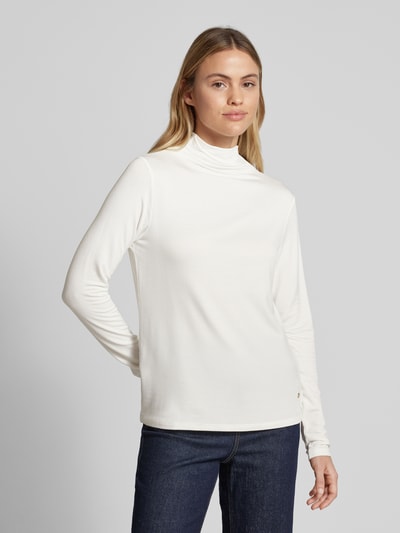 monari Longsleeve mit Stehkragen Offwhite 4