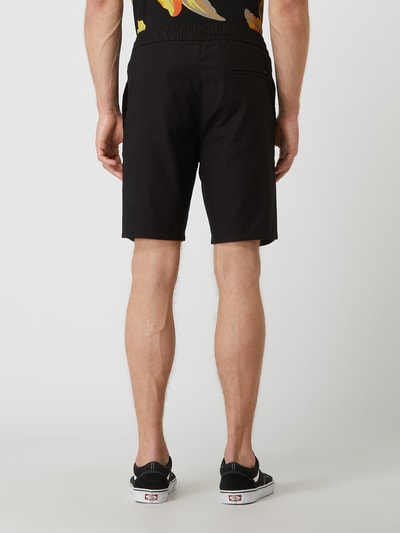 Only & Sons Shorts mit Leinen-Anteil Modell 'Linus' Black 5