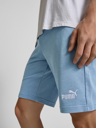 PUMA PERFORMANCE Sweatshorts met elastische band Lichtblauw - 3