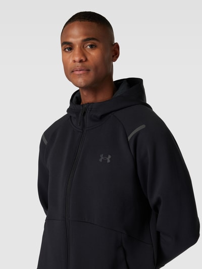 Under Armour Sweatjacke in Two-Tone-Machart Modell 'Unstoppable' Black 3