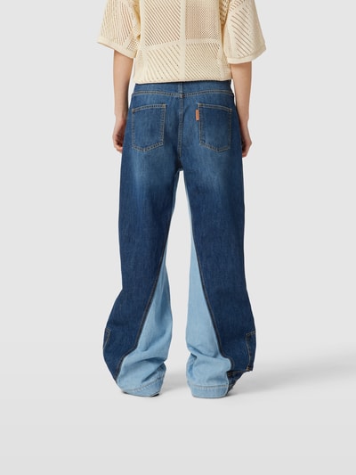 Dodo bar Or Loose Fit Jeans in Two-Tone-Machart Jeansblau 5