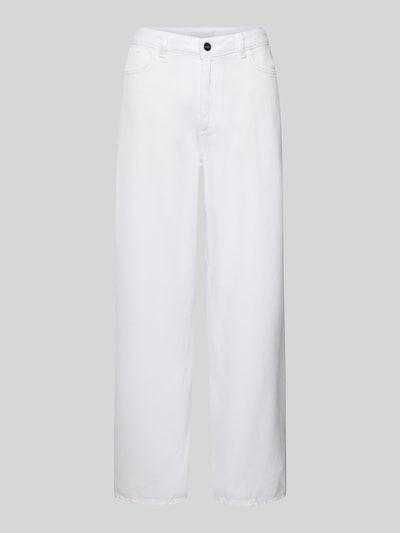 Rich & Royal Wide Leg Jeans im 5-Pocket-Design Weiss 2