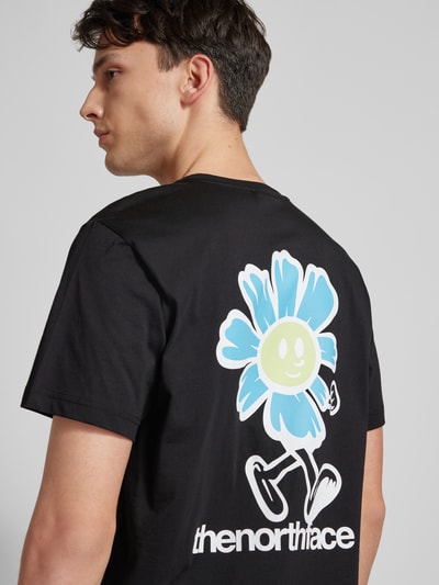 The North Face T-Shirt mit Logo-Print Modell 'BLOOM' Black 3