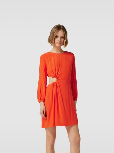 Bash Minikleid mit Cut Out Orange 4