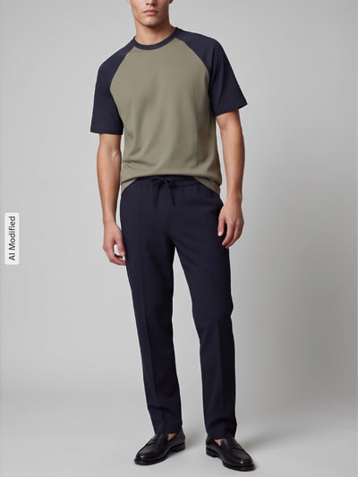 ONLY & SONS Relaxed Fit T-Shirt aus reiner Baumwolle Modell 'HEATON' Oliv 1