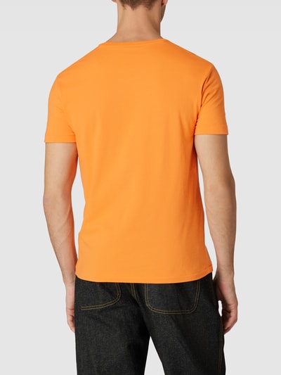 Polo Ralph Lauren T-Shirt mit Label-Stitching Orange 5