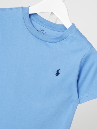 Polo Ralph Lauren Kids T-shirt van katoen Lichtblauw - 2