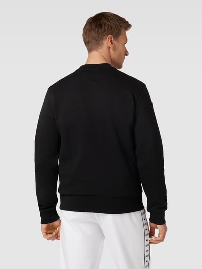 Lacoste Sweatshirt in Melange-Optik Black 5