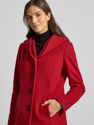 Milo Coats Płaszcz wełniany z domieszką kaszmiru model ‘BELLA’ Czerwony 3