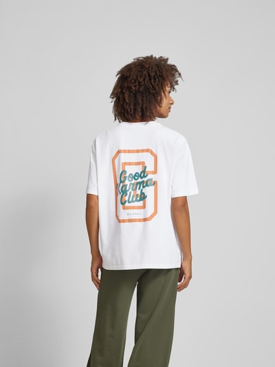 OH APRIL T-Shirt mit Statement-Print Weiss 5