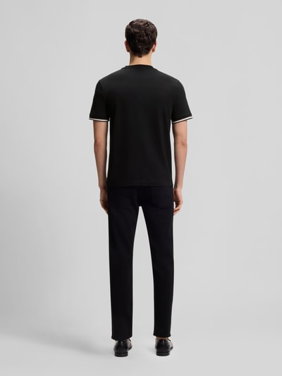 BOSS Regular Fit T-Shirt aus reiner Baumwolle Black 5