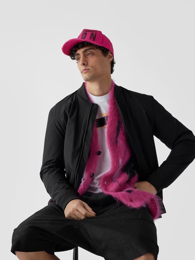 Dsquared2 Cap mit Label-Print Pink 1