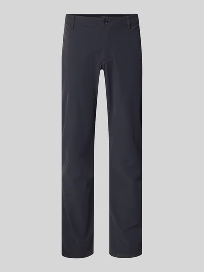 ARMANI EXCHANGE Slim Fit Anzughose mit Gesäßtaschen Modell 'Pantaloni' Marine 2