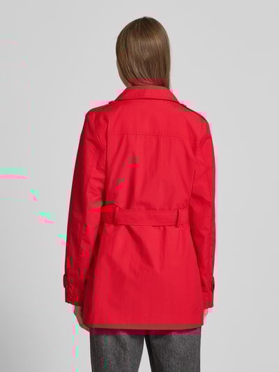 Christian Berg Woman Selection Trenchcoat mit Bindegürtel Rot 5