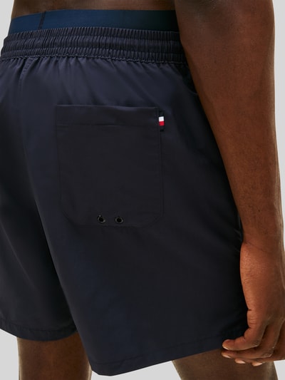 Tommy Hilfiger Badehose mit Logo-Bund Marine 3