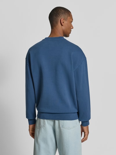ARMEDANGELS Relaxed Fit Sweatshirt aus reiner Baumwolle Modell 'ICONIC Å GMT' Marine 5