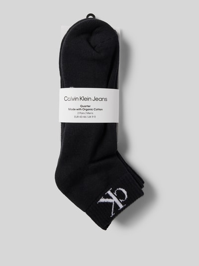 Calvin Klein Jeans Socken mit Logo-Stitching im 2er-Pack Black 3