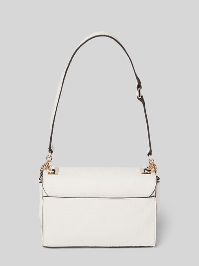 Guess Handtas met structuurmotief, model 'CRESIDIA' Offwhite - 4