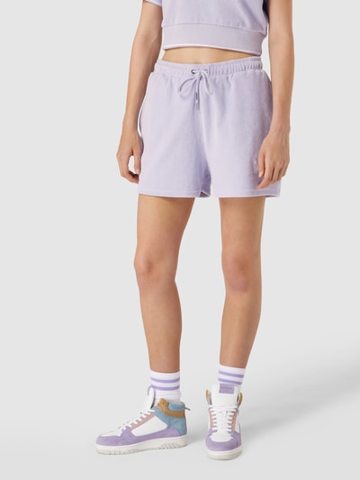 Ellesse Shorts aus Frottee Flieder 4