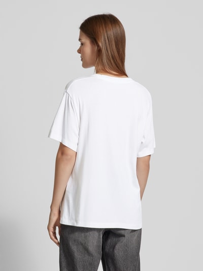 THE KOOPLES T-shirt met geribde ronde hals Wit - 5